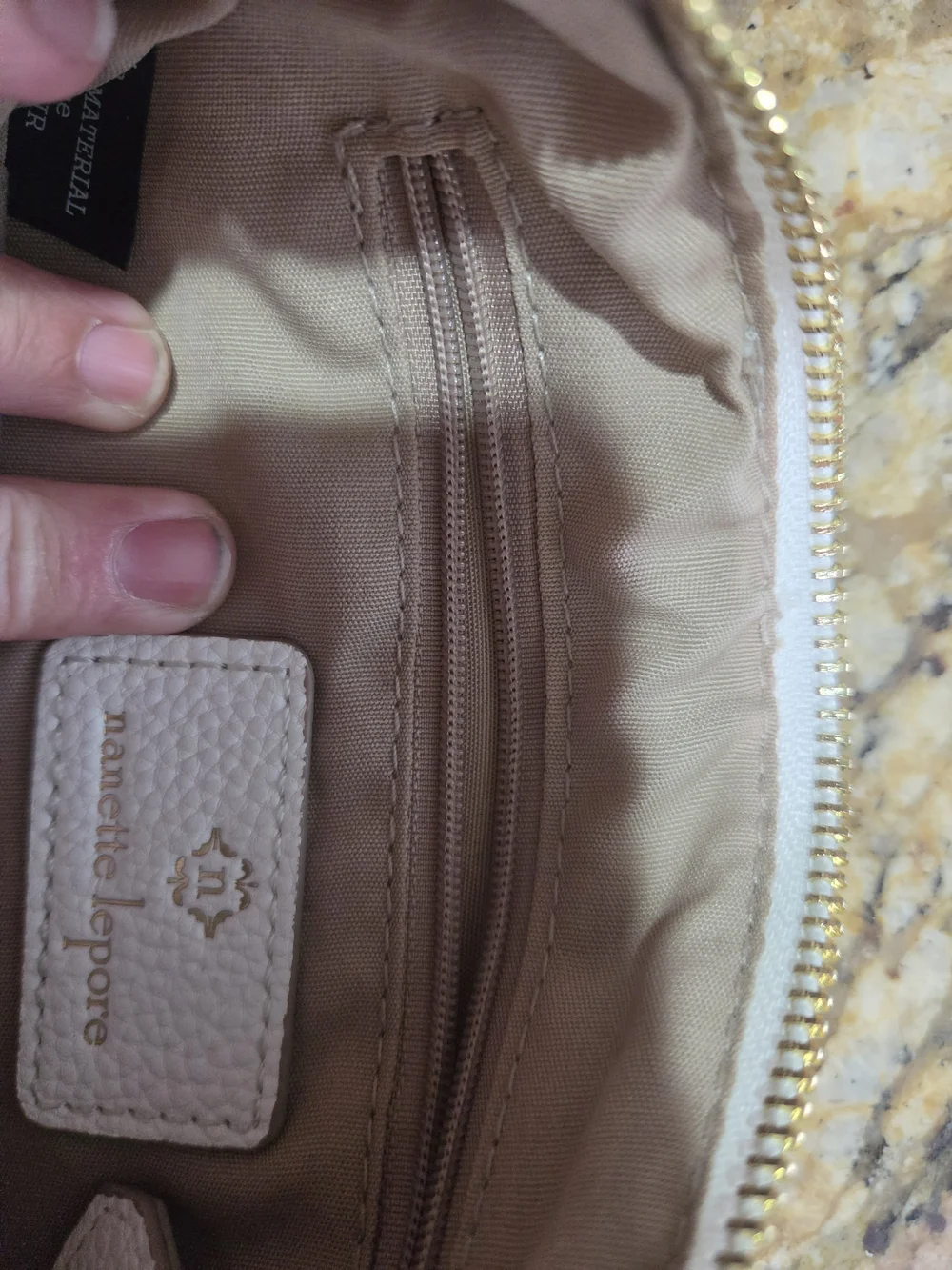 Nanette Lepore Cream Citrus & Strawberry Crossbody Bag